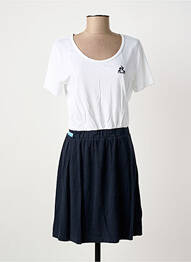 Robe courte manches courtes manches courtes bleu LE COQ SPORTIF femme