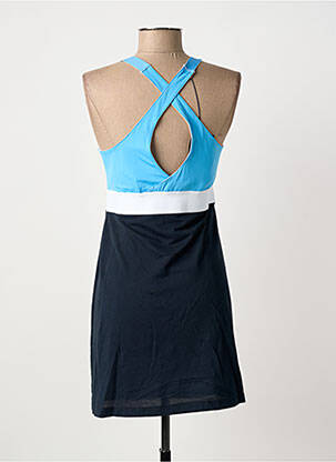Robe courte sans manche sans manche bleu LE COQ SPORTIF femme