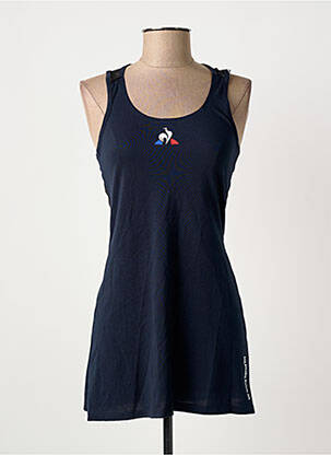 Robe courte sans manche sans manche bleu LE COQ SPORTIF femme