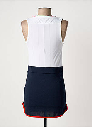 Robe courte sans manche sans manche bleu LE COQ SPORTIF femme