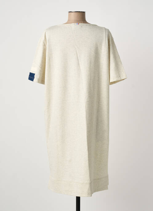 Robe mi-longue beige LE COQ SPORTIF femme