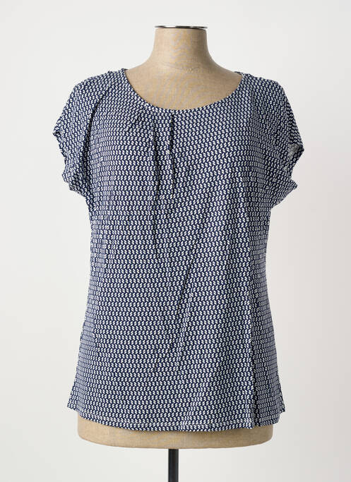 T-shirt bleu SHEEGO femme