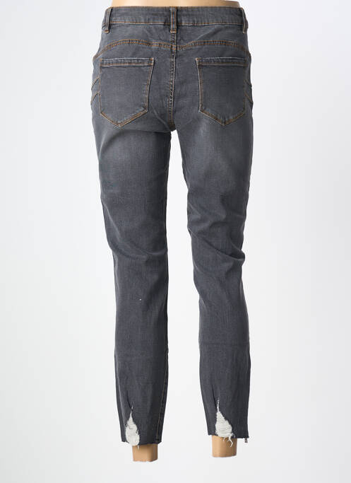 Jeans coupe slim stretch taille normale gris HEINE femme