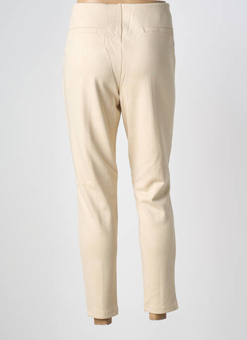 Pantalon slim taille élastique taille normale beige HEINE femme