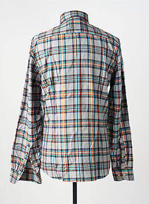Chemise manches longues imprimé fantaisie bleu OLYMP homme