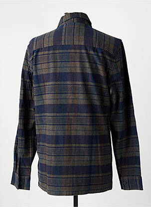 Chemise manches longues imprimé fantaisie vert MUSTANG homme