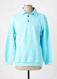 Pull manches longues manches longues bleu OPTIMAL homme