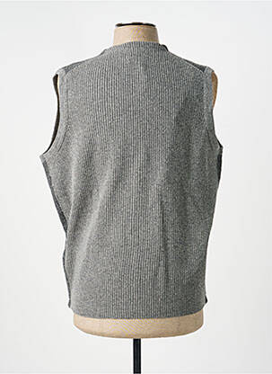 Gilet sans manche fermeture boutonnée sur le devant gris FYNCH-HATTON homme