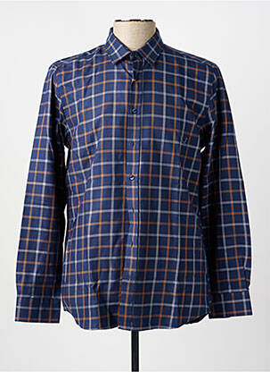 Chemise manches longues imprimé fantaisie bleu MEXX homme