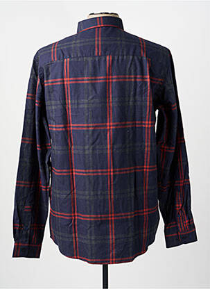 Chemise manches longues imprimé fantaisie bleu TERRITOIRE D'HOMME homme