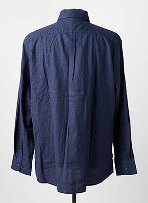 Chemise manches longues fermeture boutonnée sur le devant bleu FYNCH-HATTON homme