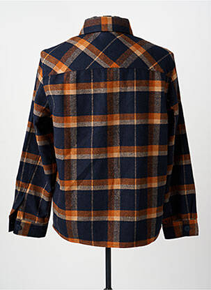 Veste casual fermeture boutonnée sur le devant bleu TERRITOIRE D'HOMME homme