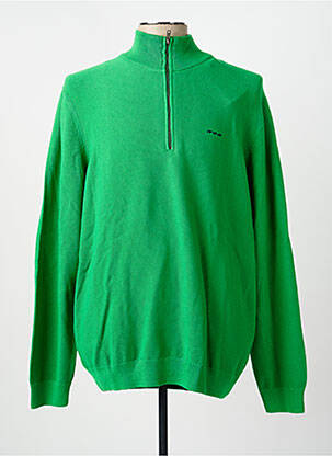 Pull manches longues manches longues vert MISE AU GREEN homme