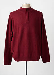 Pull manches longues manches longues rouge TERRITOIRE D'HOMME homme