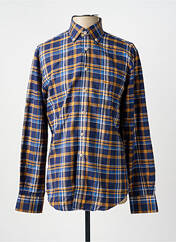 Chemise manches longues bleu FYNCH-HATTON homme seconde vue