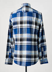 Chemise manches longues bleu TERRITOIRE D'HOMME homme seconde vue