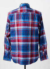 Chemise manches longues bleu TERRITOIRE D'HOMME homme seconde vue