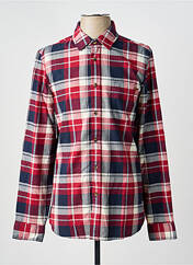 Chemise manches longues rouge MUSTANG homme seconde vue