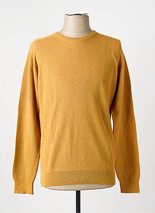 Pull jaune TERRITOIRE D'HOMME homme
