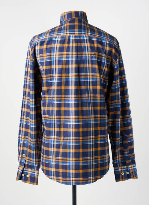 Chemise manches longues imprimé fantaisie bleu FYNCH-HATTON homme