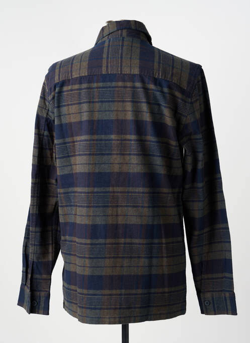 Chemise manches longues imprimé fantaisie vert MUSTANG homme