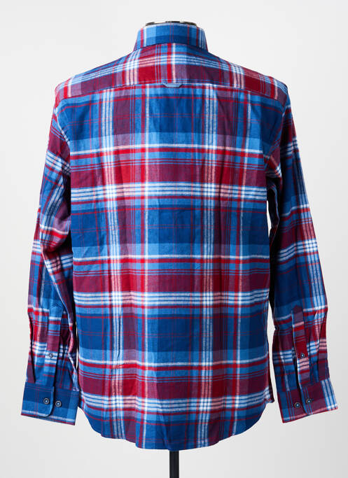 Chemise manches longues imprimé fantaisie bleu TERRITOIRE D'HOMME homme