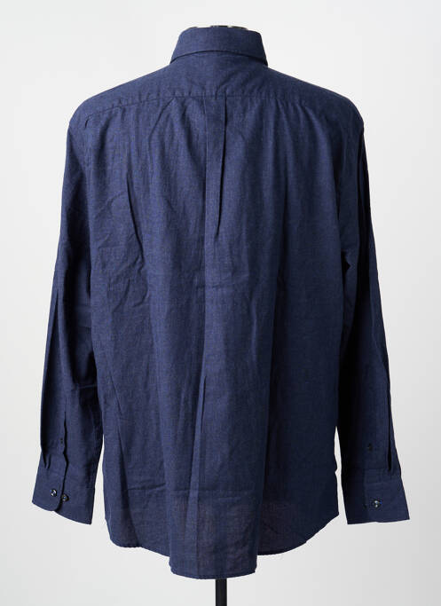 Chemise manches longues fermeture boutonnée sur le devant bleu FYNCH-HATTON homme