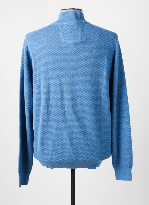 Gilet manches longues manches longues bleu FYNCH-HATTON homme