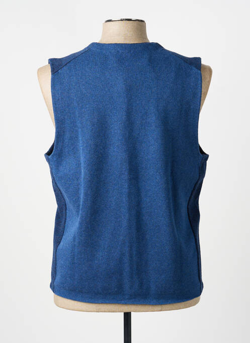 Gilet sans manche coupe cintrée bleu OLYMP homme