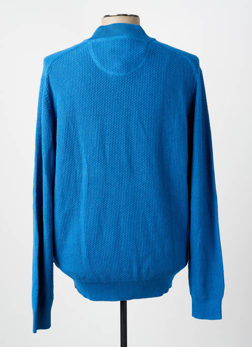 Gilet manches longues bleu FYNCH-HATTON homme