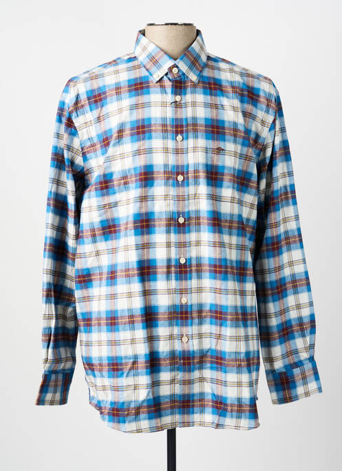 Chemise manches longues bleu FYNCH-HATTON homme