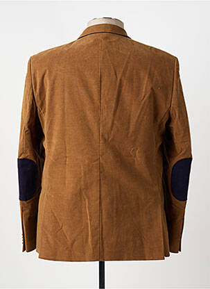 Blazer finition intérieure doublure imprimée marron TERRITOIRE D'HOMME homme