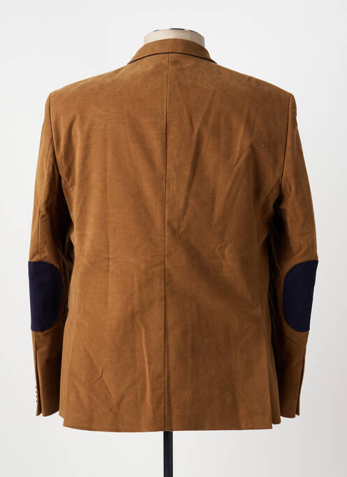 Blazer finition intérieure doublure imprimée marron TERRITOIRE D'HOMME homme