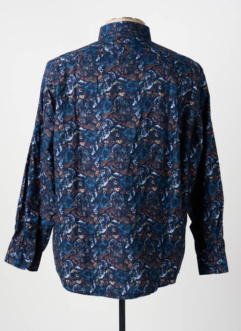 Chemise manches longues bleu OLYMP homme