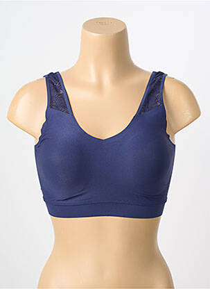 Soutien-gorge sans armature brassieres bleu CHANTELLE femme