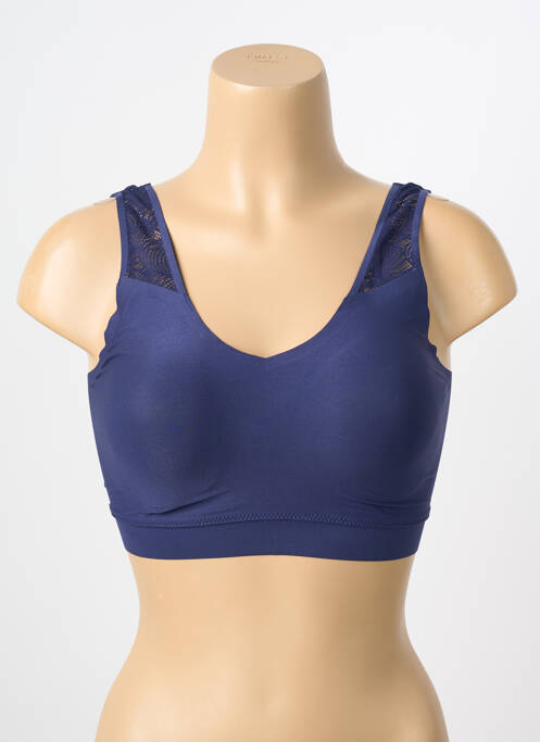 Soutien-gorge sans armature brassieres bleu CHANTELLE femme