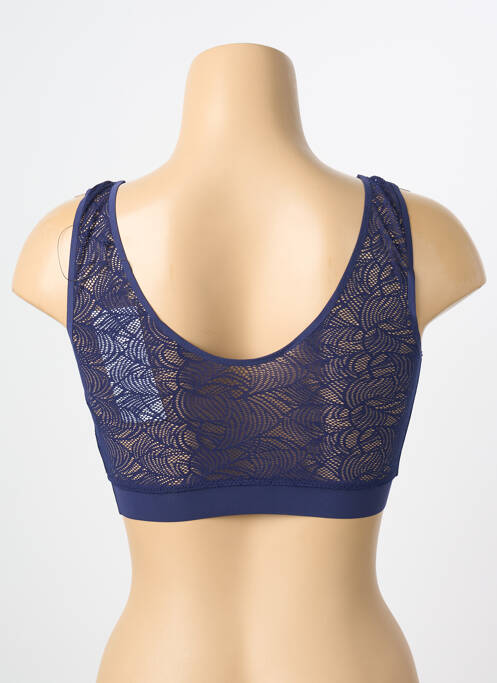 Soutien-gorge sans armature brassieres bleu CHANTELLE femme