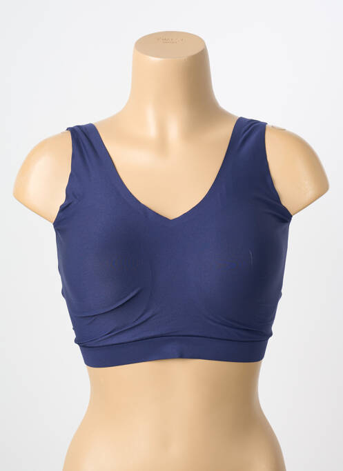 Soutien-gorge sans armature brassieres bleu CHANTELLE femme