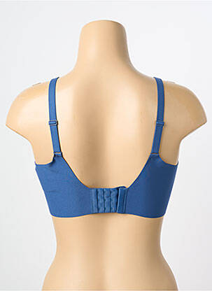 Soutien-gorge effet matière satinée haut soutien-gorge emboitant bleu CHANTELLE femme