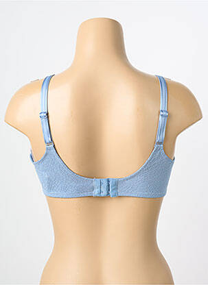 Soutien-gorge broderie haut soutien-gorge emboitant bleu CHANTELLE femme