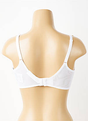 Soutien-gorge broderie haut soutien-gorge emboitant blanc CHANTELLE femme