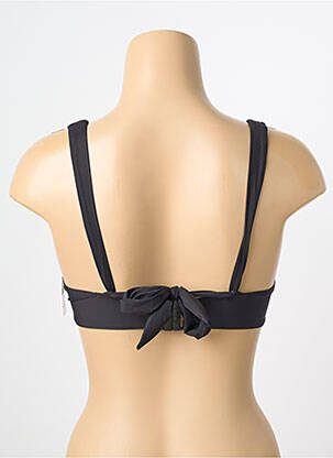 Haut de maillot de bain stretch haut soutien-gorge push-up noir AUBADE femme