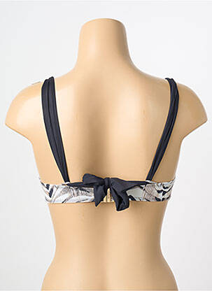 Haut de maillot de bain stretch haut soutien-gorge push-up beige AUBADE femme