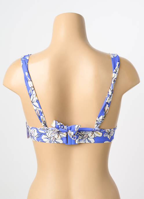 Haut de maillot de bain bleu AUBADE femme