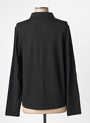 Chemisier coupe droite manches longues noir GERRY WEBER femme