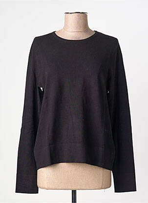 Pull col rond manches longues noir GERRY WEBER femme