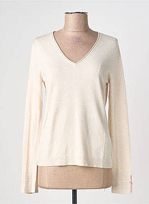Pull coupe cintrée manches longues beige GERRY WEBER femme