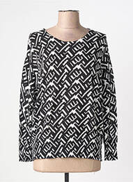 Pull col rond manches longues noir ESCORPION femme