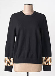 Pull col rond manches longues noir GERRY WEBER femme