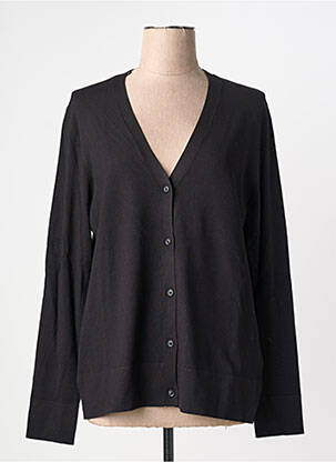 Gilet manches longues fermeture boutonnée sur le devant noir GERRY WEBER femme